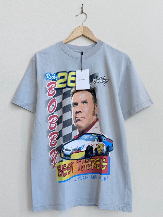 Philcos Other - Philcos Talladega Nights Ricky Bobby Graphic Tee Ice Grey NWT Small